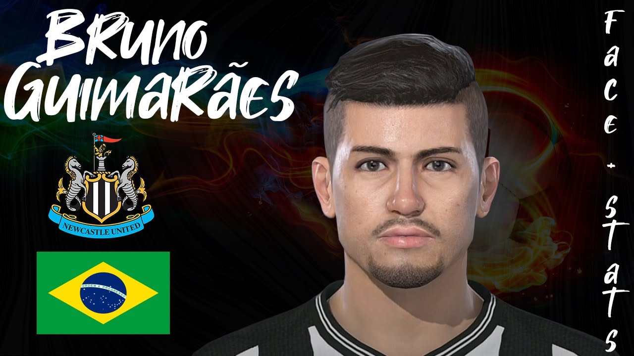 COMO CREAR A BRUNO GUIMARÃES EN PES 2018 | HOW TO CREATE | FACE Y STATS 2023 | COMO FAZER