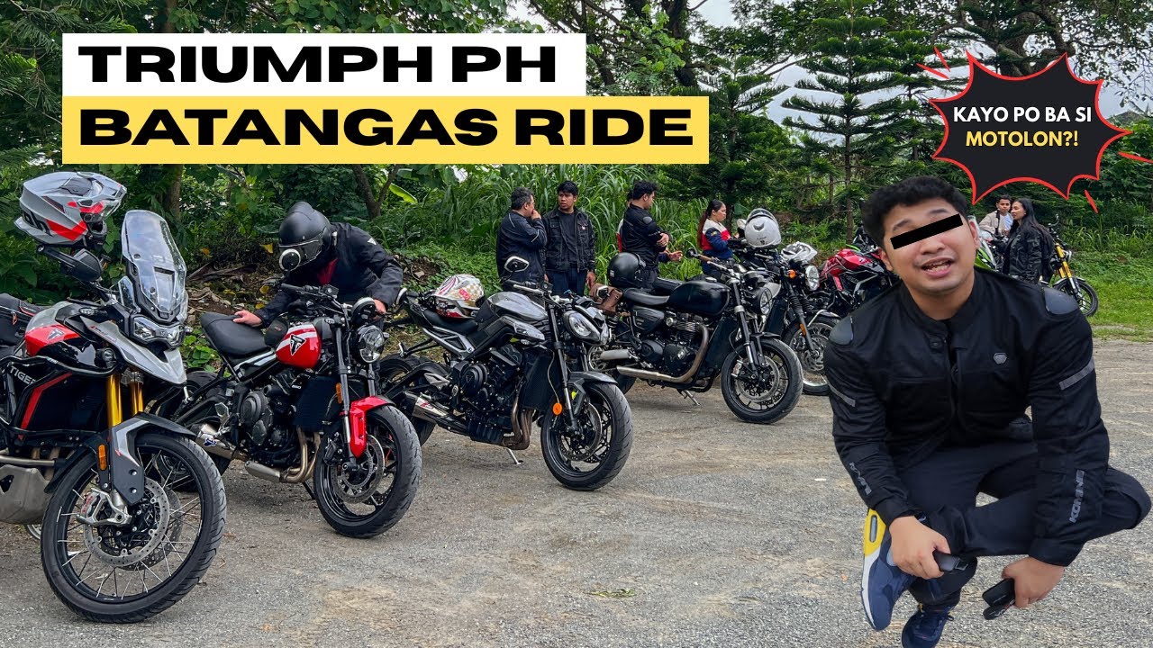 Nakilala Ako sa Batangas Ride?! My First Triumph Philippines Breakfast Ride 2025