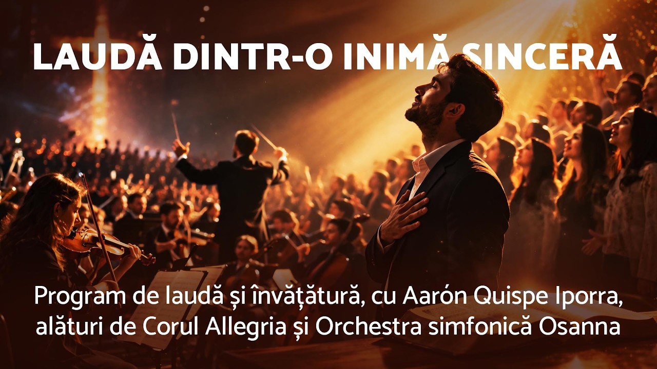 Laudă dintr-o inimă sinceră - Program special, de laudă și &icirc;nvățătură - AZSMR-Bucov LIVE