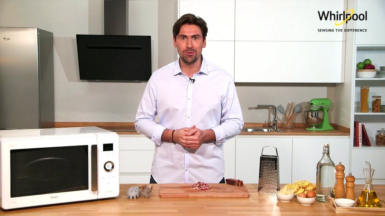 SPAGHETTI ALLA CARBONARA en el microondas| #CocinaConWhirlpool