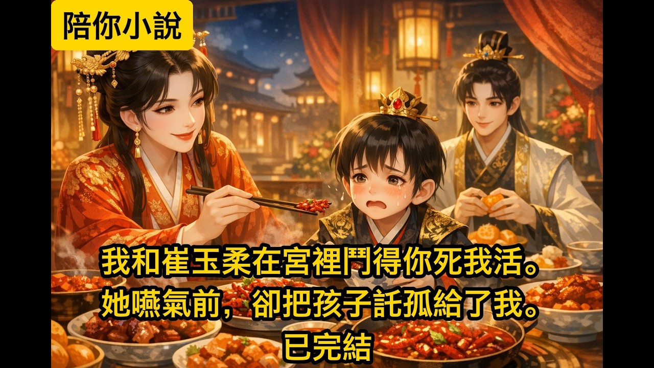 我和崔玉柔在宮裡鬥得你死我活。她嚥氣前，卻把孩子託孤給了我。