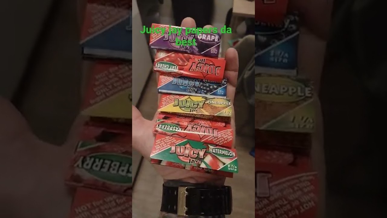 by far the best weed papers juicy j they taste amazing