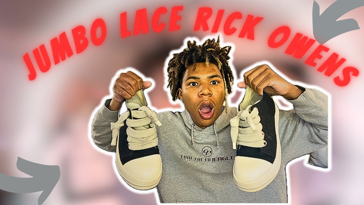 Как зашнуровать Рика Оуэнса 🔥👟 | Лестничный метод 🤯