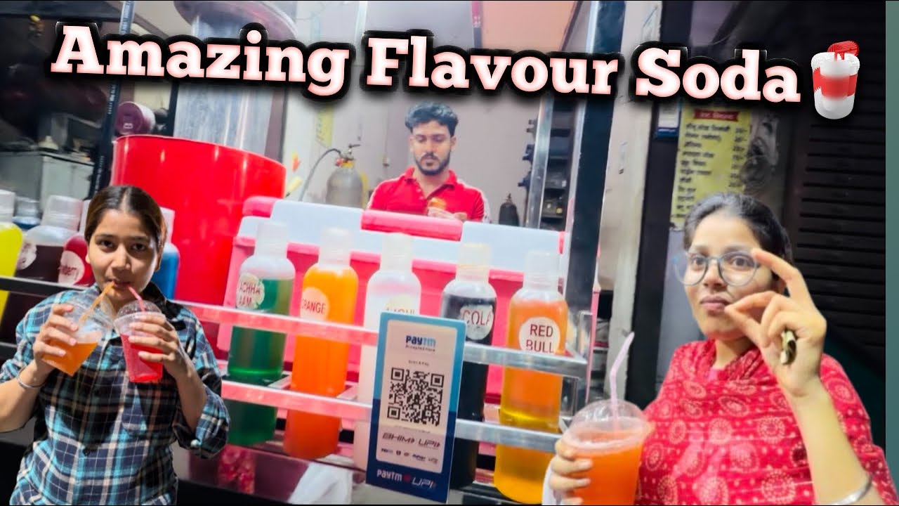 Only 25Rs me itne sare flavours me Soda 😍🍹|palwal📍