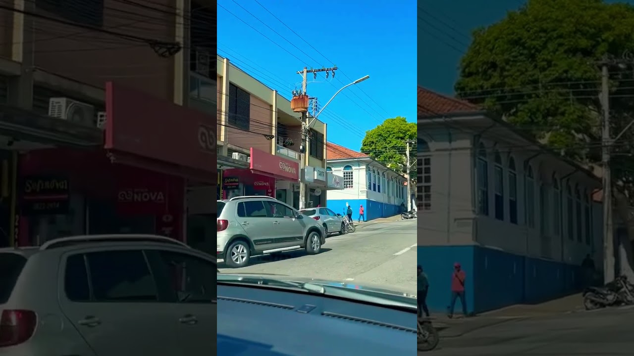 Mostrando o centro da cidade de Lavras MG ￼