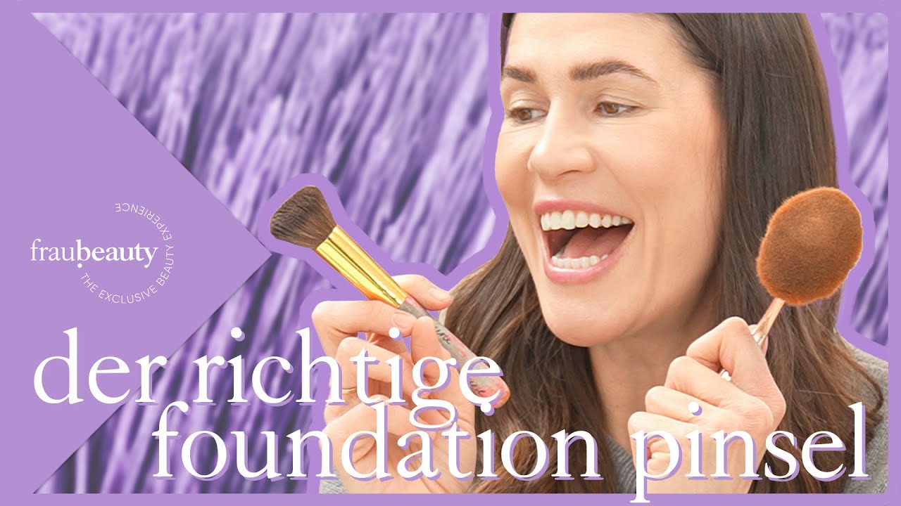 Pinselkunde - Welche Foundation & Concealer Pinsel brauchst du wirklich? 💜