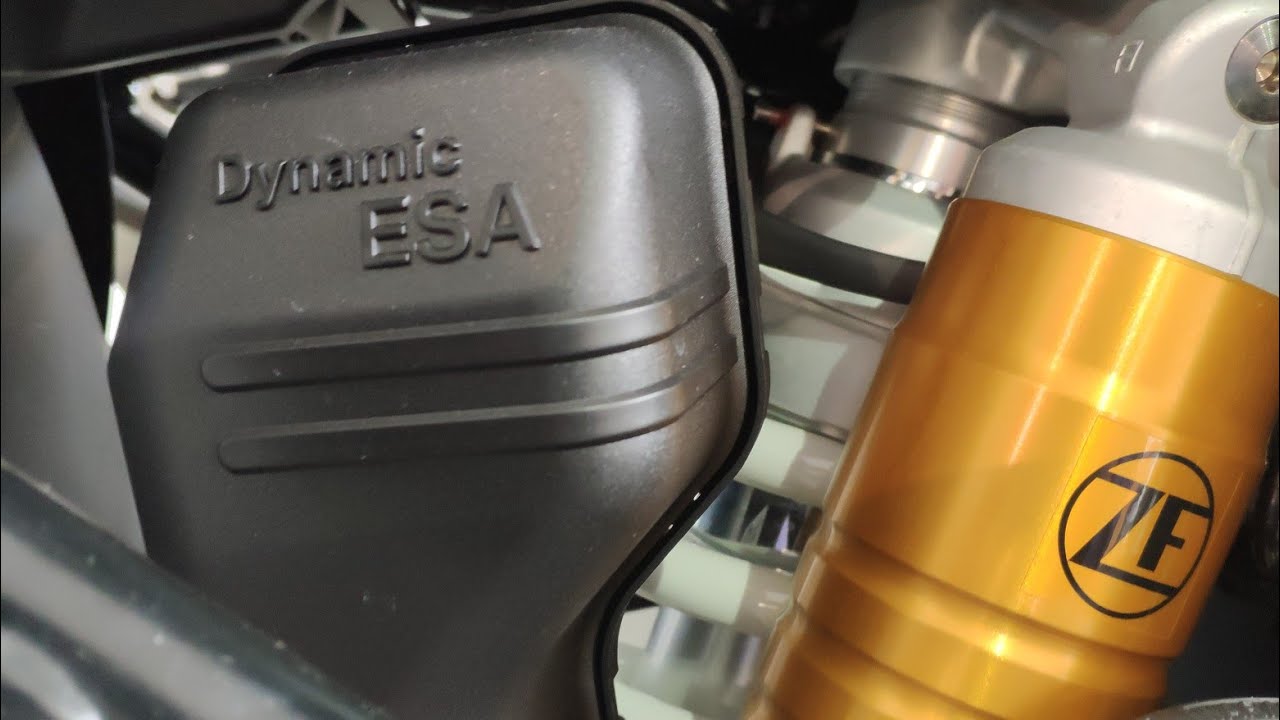 BMW MOTORRAD - suspensão eletrônica .Dynamic ESA