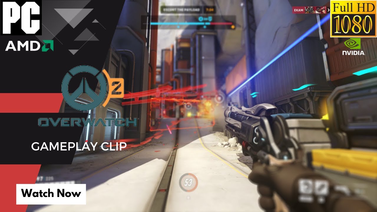OVERWATCH 2 Quickplay Gameplay RYZEN 5800X3D + RTX 3080 Ti GAMEPLAY ULTRA SETTINGS
