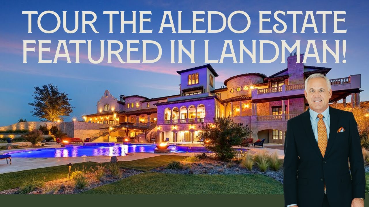 Featured in Landman: Inside the $10M Aledo Estate Featured on the Paramount Show | 107 Nueces Trail