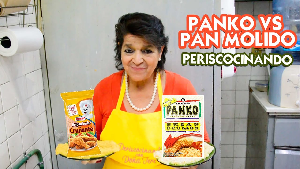&iquest;Qu&eacute; es mejor para empanizar? Panko vs Pan Molido - Periscocinando