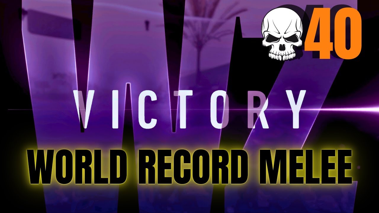 WARZONE 2 RIOT SHIELD SOLOS MELEE WORLD RECORD (40 KILLS)