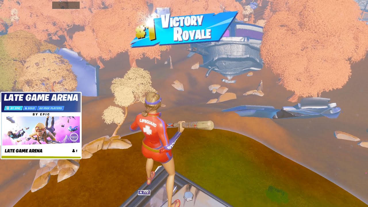 SOLO LATE GAME ARENA GAMEPLAY w/ HANDCAM (Fortnite Season 8 Keyboard PC)