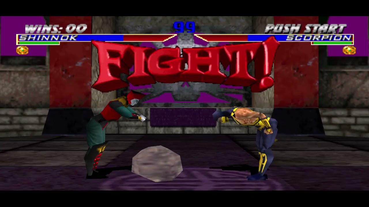 La pelea más difícil en Mortal Kombat 4 reto 1