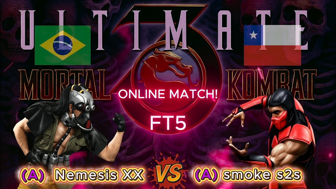 Nemesis XX VS. smoke s2s - ONLINE MATCH! - Ultimate Mortal Kombat 3 - FT5 - 24.02.2026