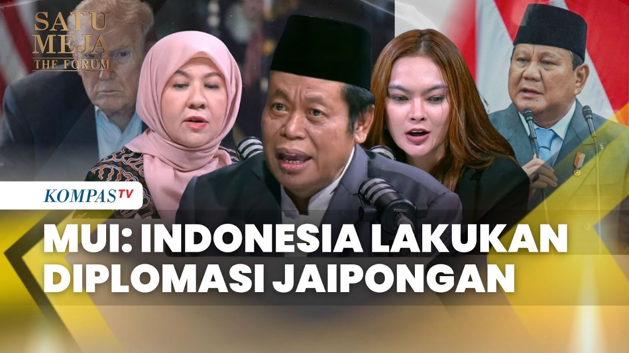 AS-Israel Serang Iran, Pesan MUI ke Prabowo: Indonesia Harus Lakukan Diplomasi Jaipongan | SATU MEJA