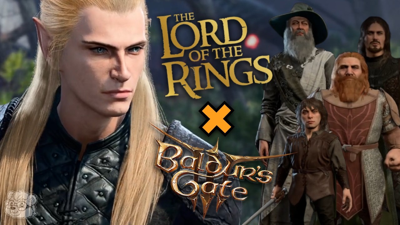 Lord of the Rings Baldurized | Character Compilation (Baldur’s Gate 3)