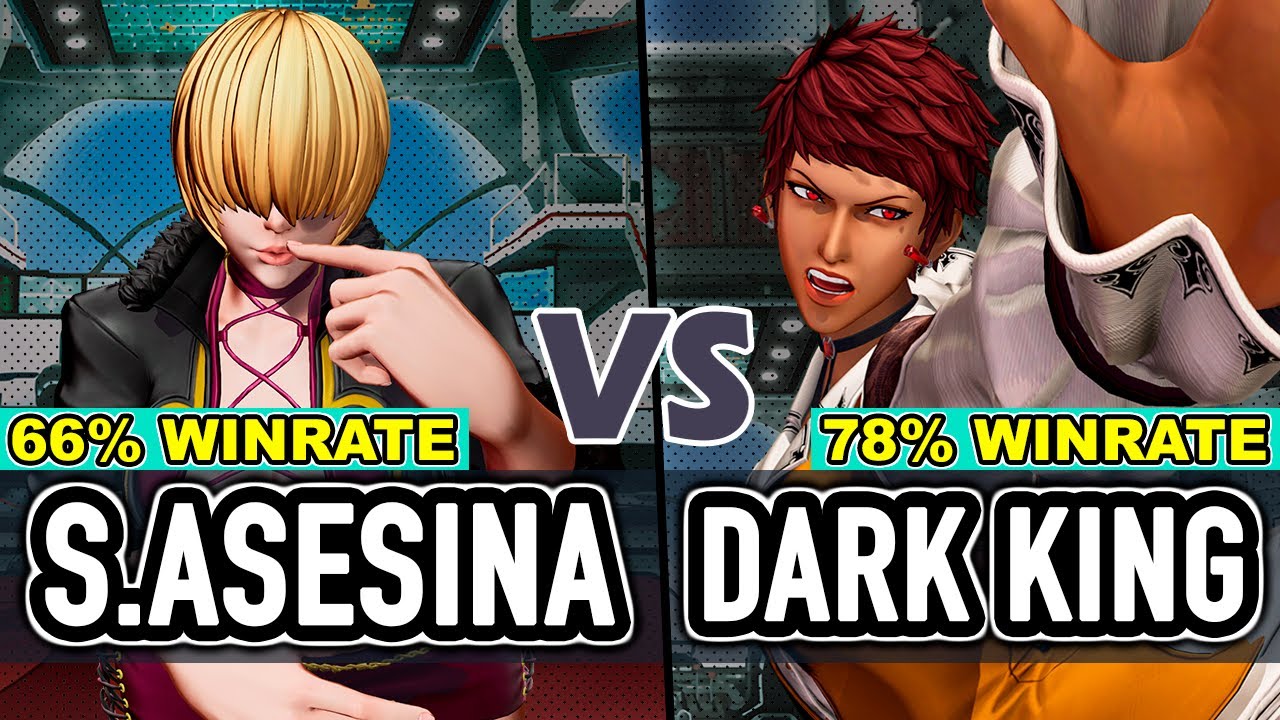 KOF XV ▰ SHERMIE ASESINA (Shermie/Athena/Leona) vs DARK KING (Vice/Duo Lon/O.Yashiro)