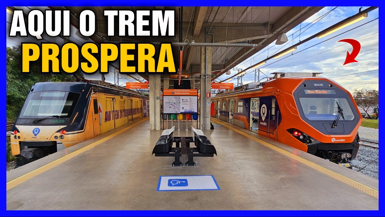 CONHEÇA TODOS DETALHES DA NOVA ESTAÇÃO NOVO ELDORADO DO METRÔ BH