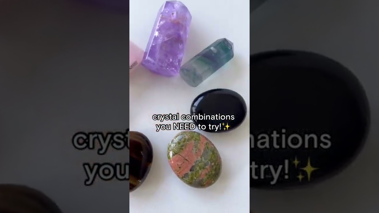 Crystal combinations you need to try! 🔥✨
