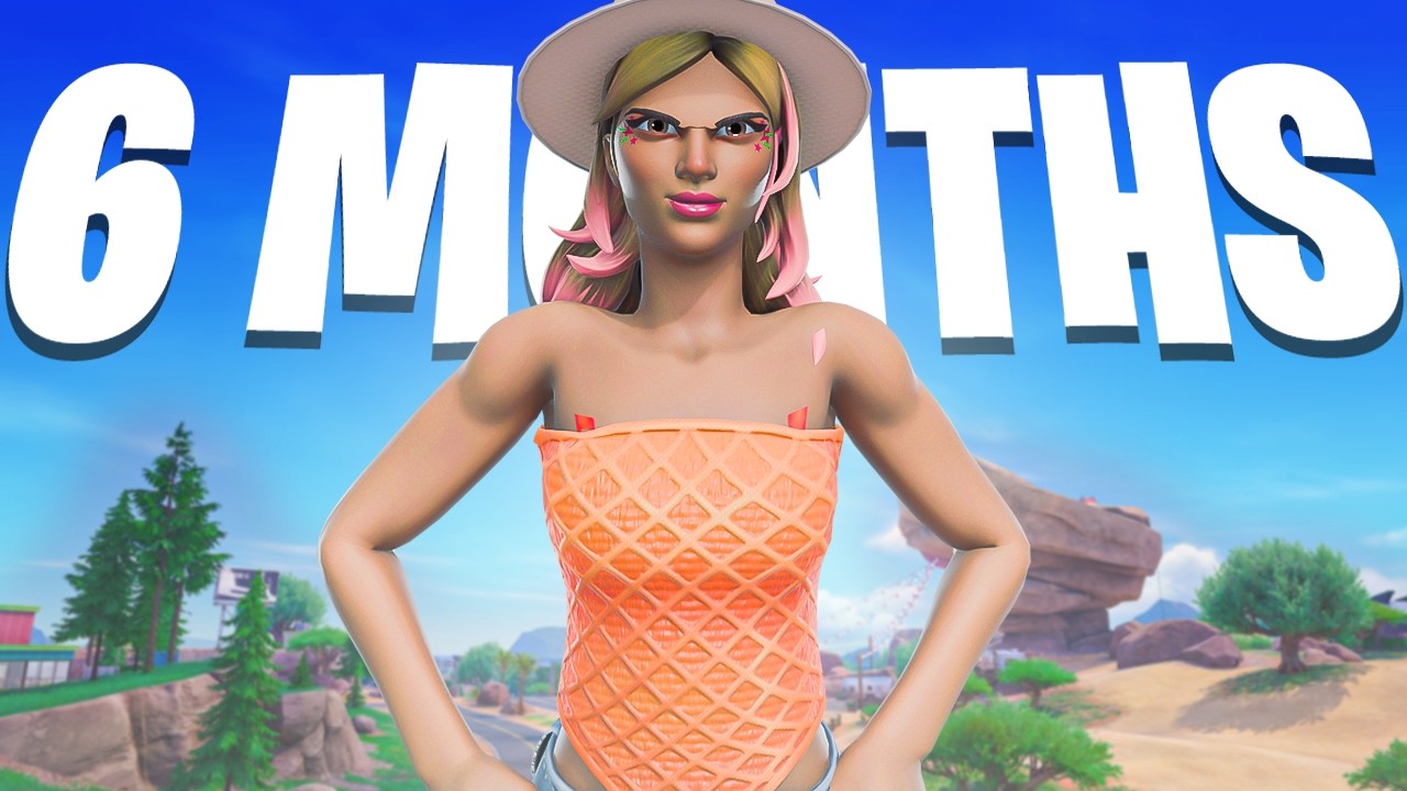 6 Month Competitive Fortnite Progression (Noob to Pro)