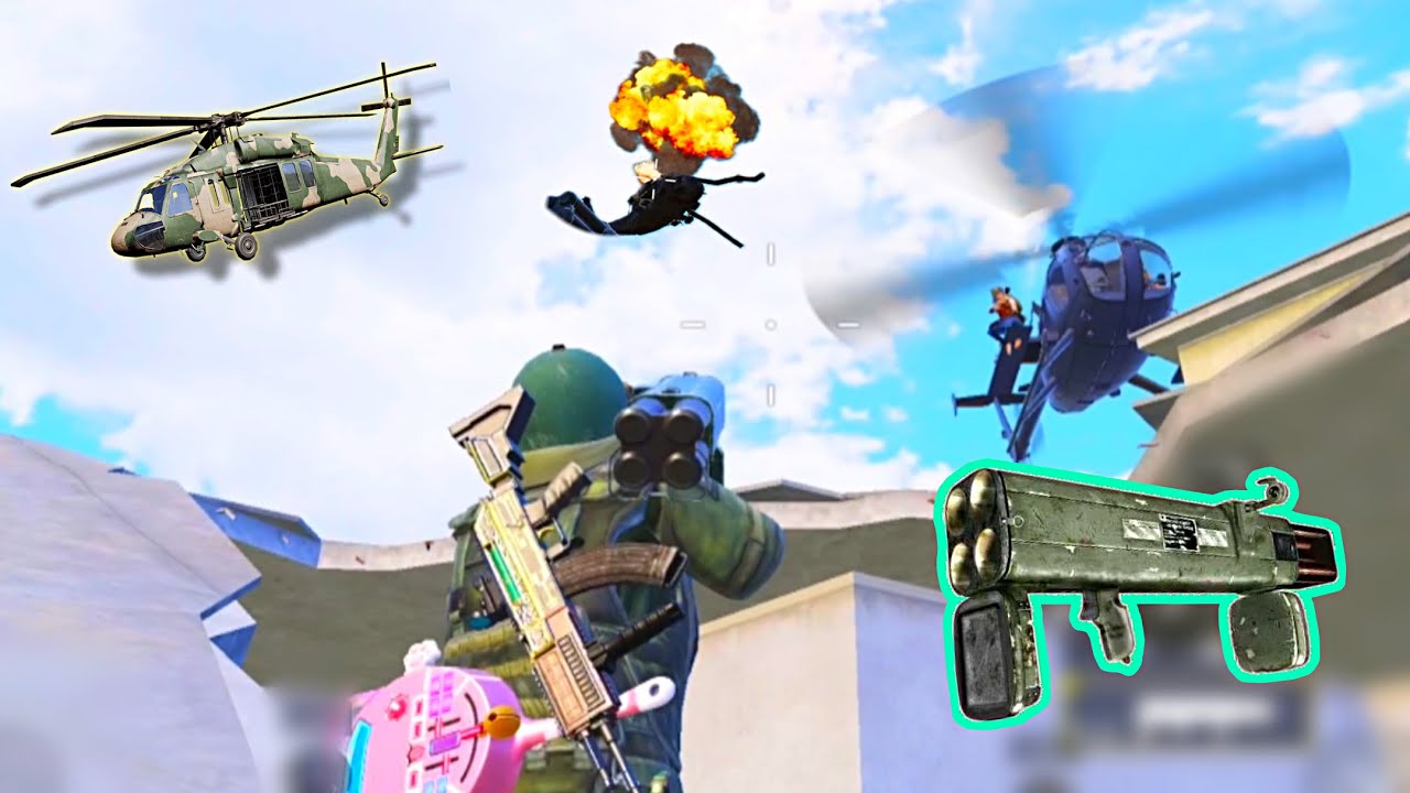 M202 Destroyed Flying Helicopters Squad🤯PAYLOAD 3.0 | Base War | PUBG MOBILE #52