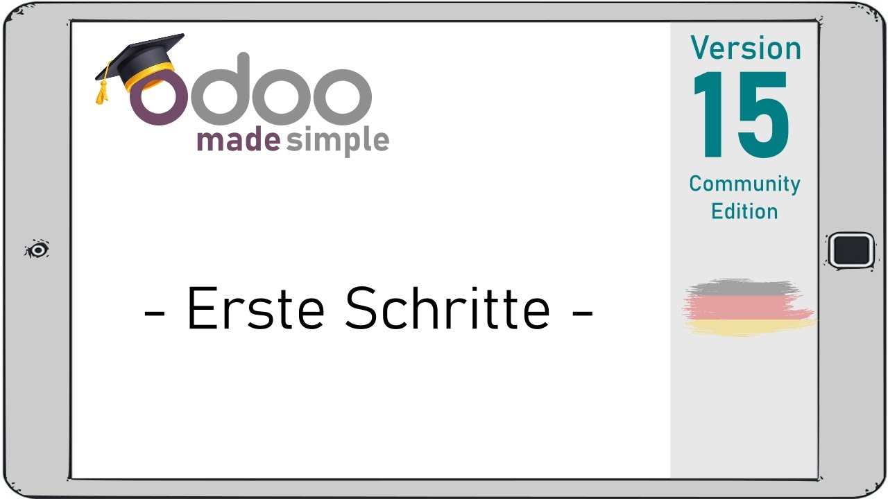 Odoo 15 Community Edition - (#1) Erste Schritte