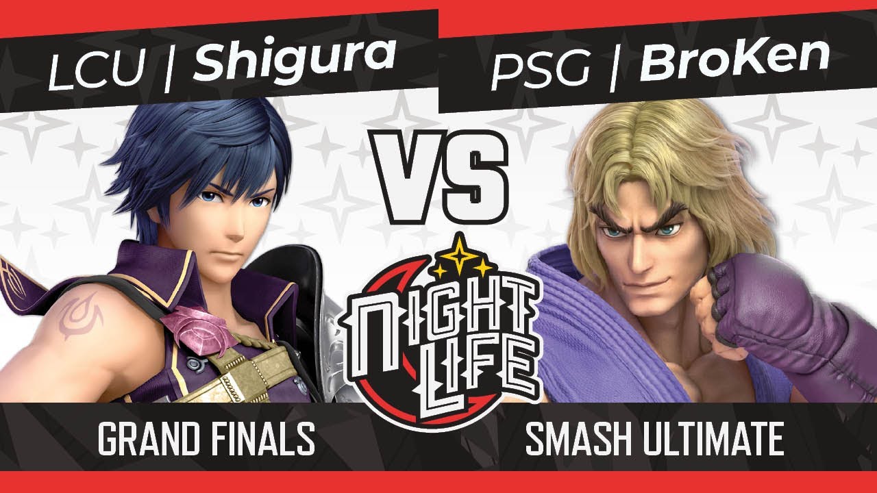 Nightlife 92: LCU | Shigura (Chrom) VS PSG | BroKen (Ken) - Smash Ultimate - Grand Finals