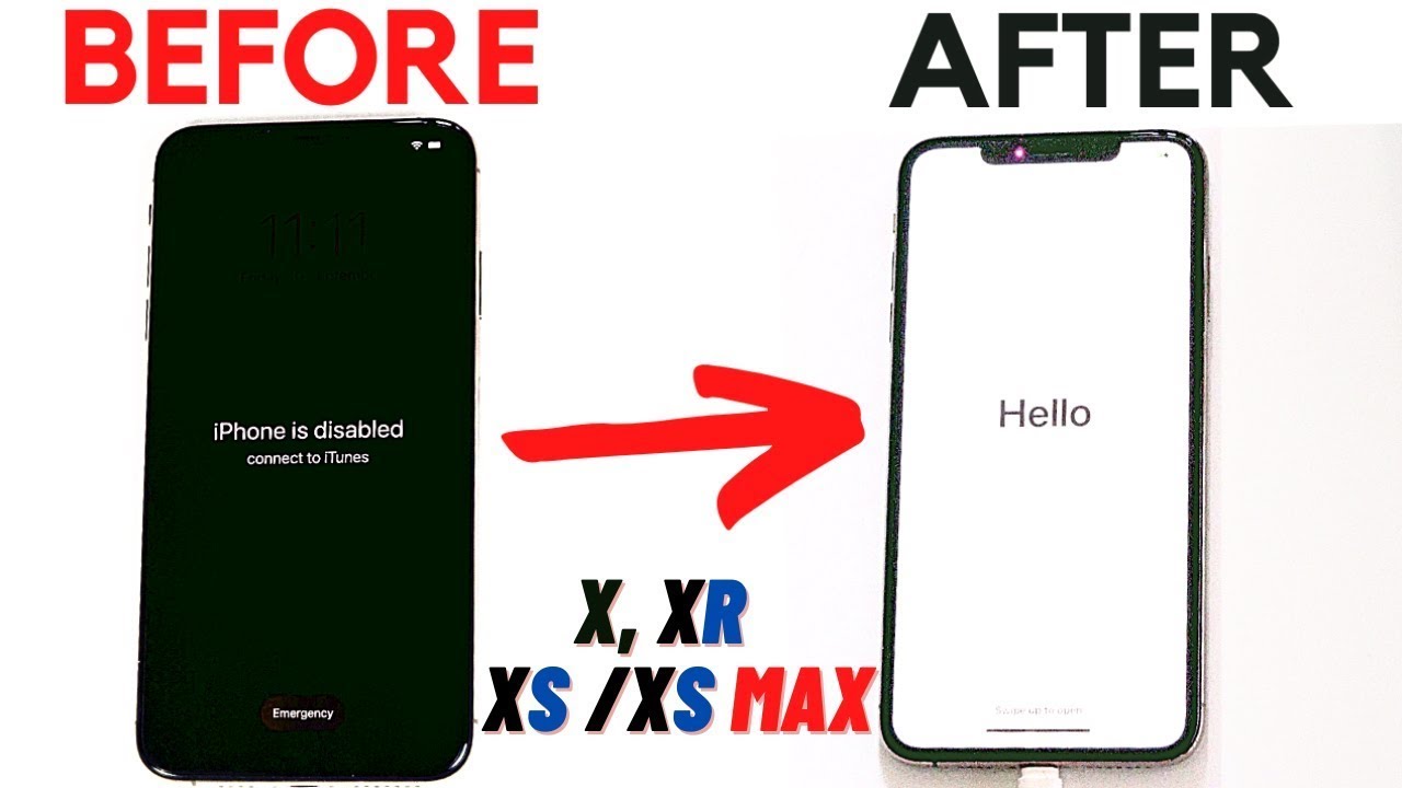 Как сбросить настройки iPhone X/XR/XS/XS Max до заводских без пароля | Сброс настроек iPhone без ...