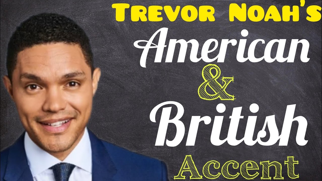 Trevor Noah's British, American and south African Accent. #trevornoah #thedailyshowwithtrevor