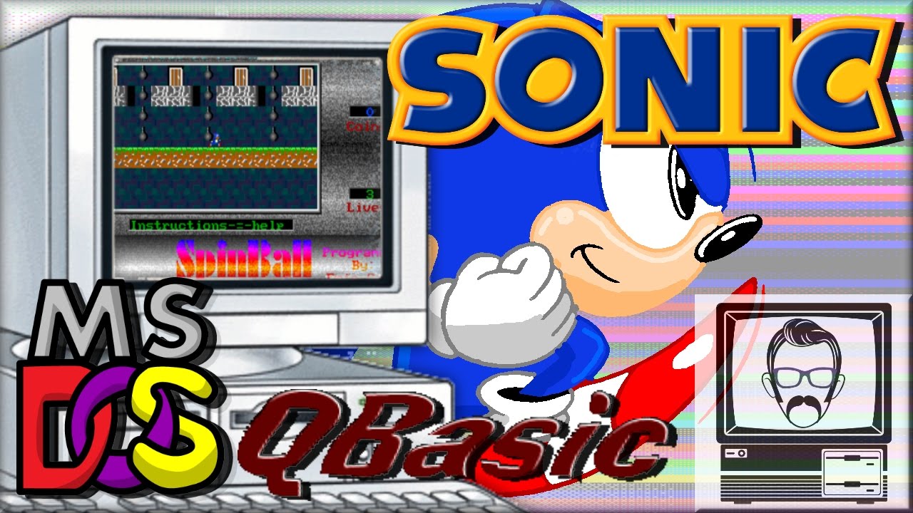 Sonic in QBASIC! [Quick Play] | Nostalgia Nerd