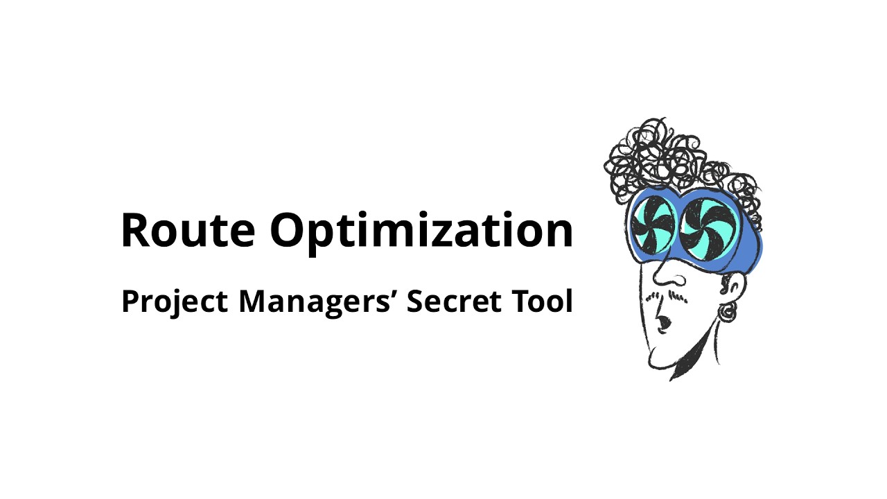 What is route optimization software and how does it help project managers?