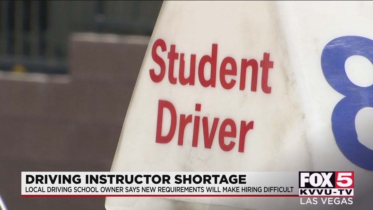 Las Vegas driving school says new requirements will make hiring difficult