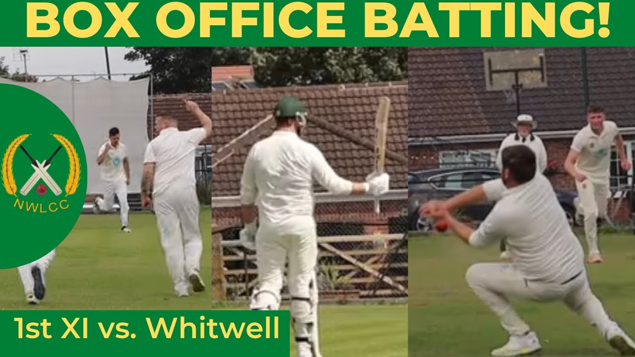 BOX OFFICE BATTING! | Cricket highlights w/ commentary | NWLCC 1sts v Whitwell 1sts | S3 ep13