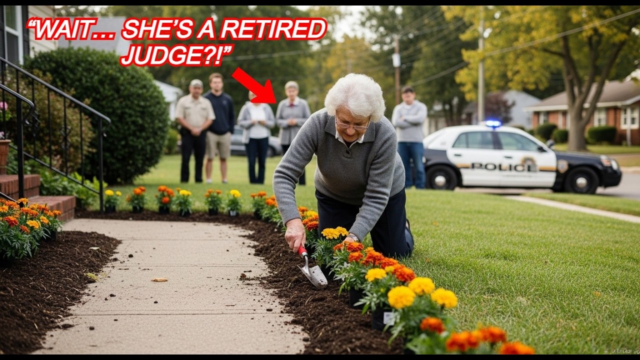 Cop Arrests 73-Year-Old Black Woman Planting Flowers in Her Own Yard — She's a Retired Judge