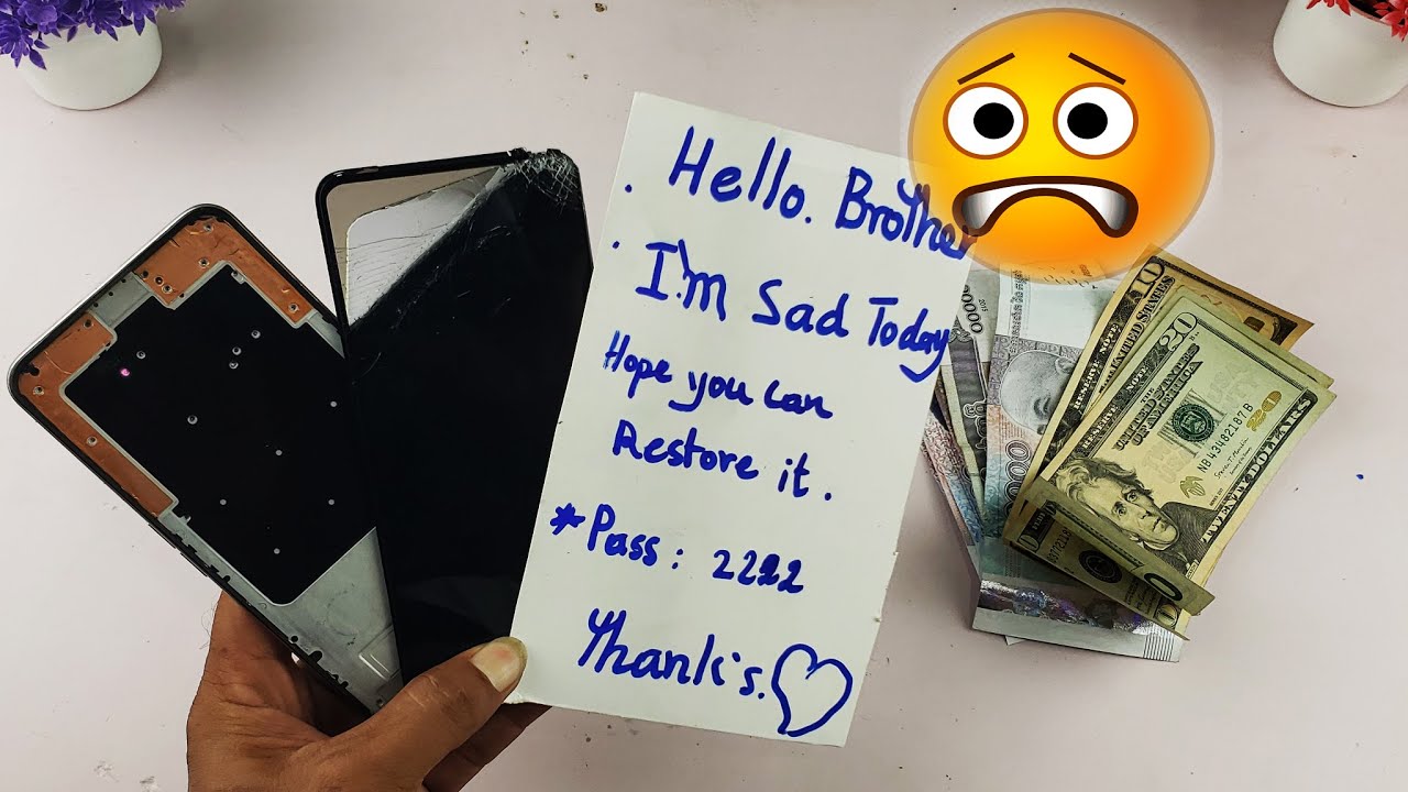 How i Restore OPPO RENO 2F Cracked   ! Broken Phone Repair  ASMR