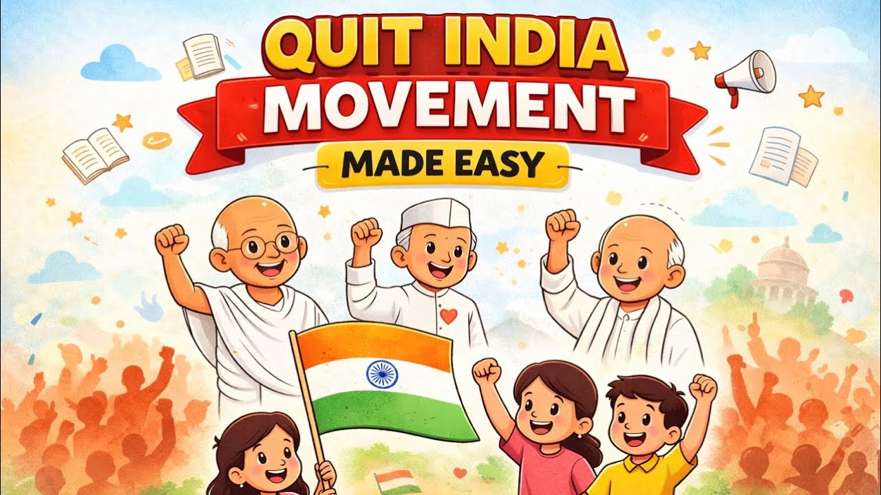 CH 3 | QUIT INDIA MOVEMENT 1942 (WARDHA) | LINE BY LINE EXPLAINED | CLASS 10 | NCERT 