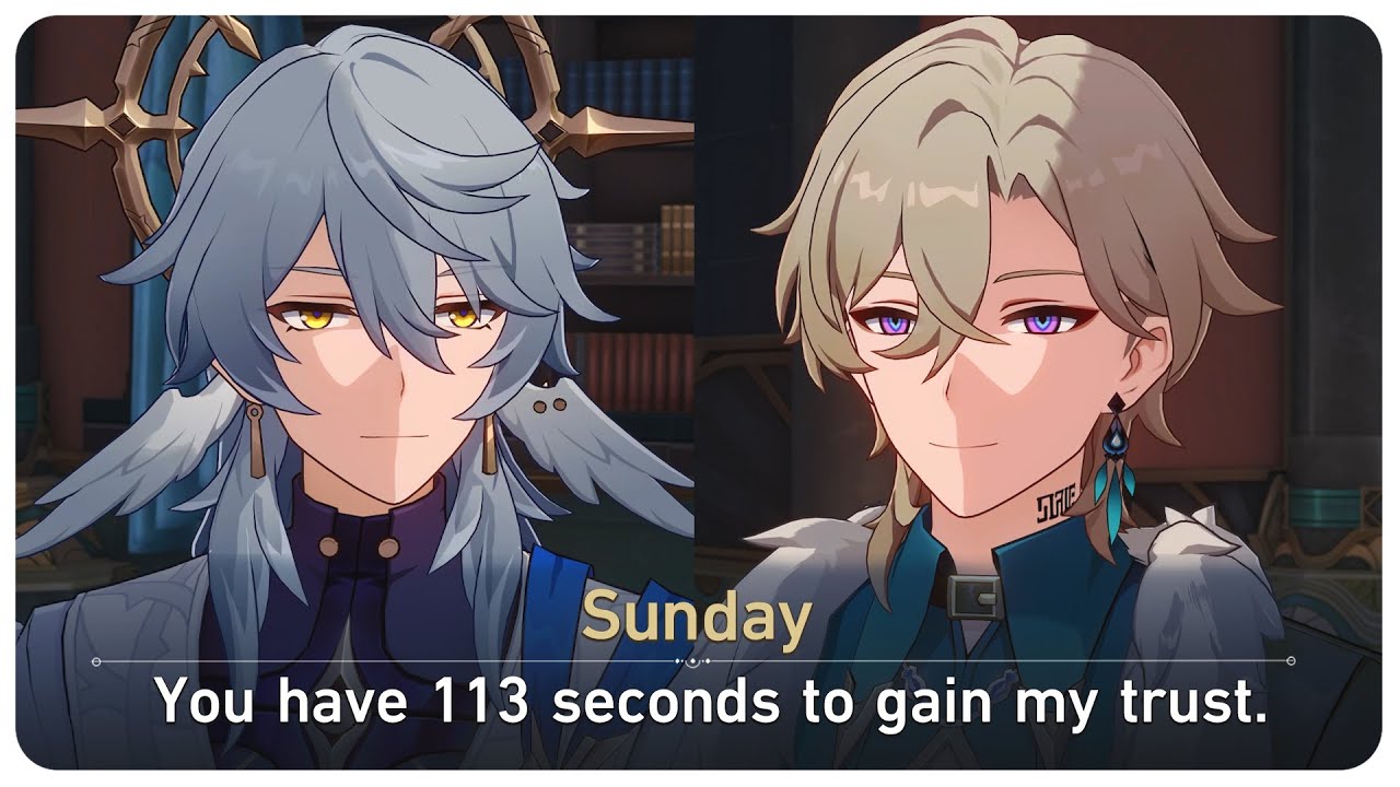 Sunday Makes Aventurine Reveal the Truth (Cutscene) | Honkai Star Rail 2.1