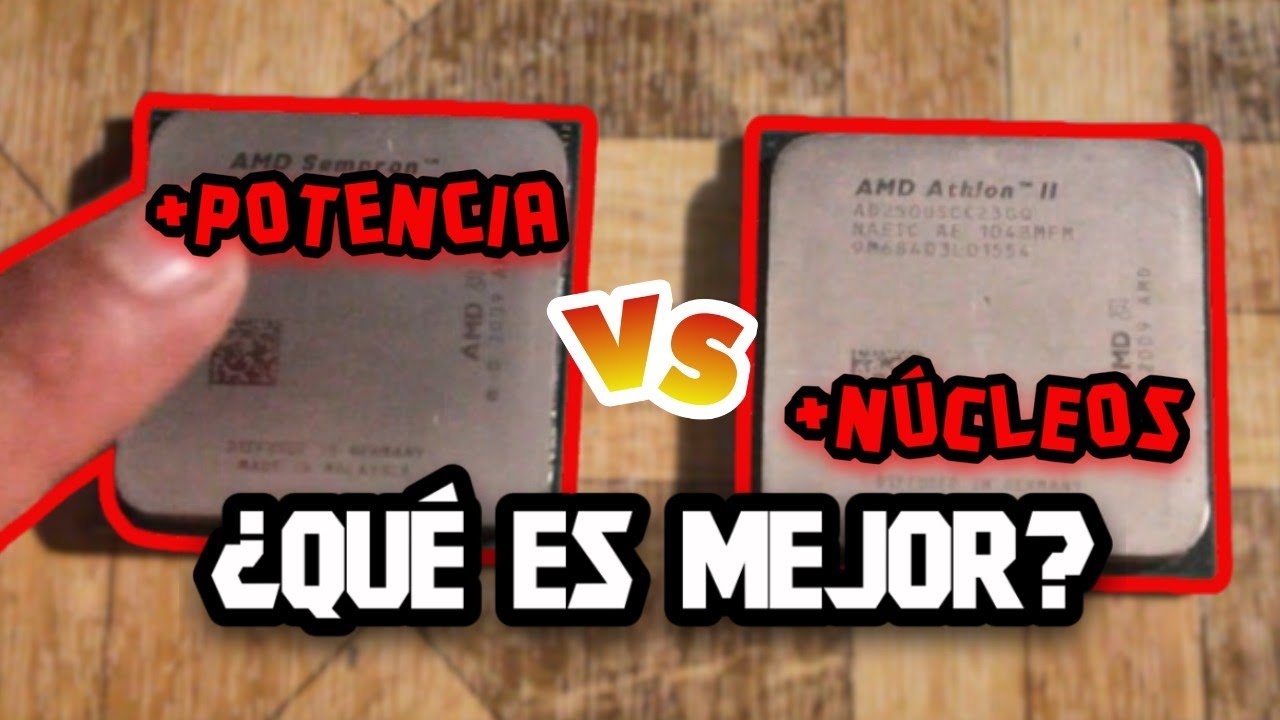 ¿LOS PROCESADORES DE MÁS NÚCLEOS RINDEN MEJOR?//  Sempron 145 vs Athlon II x2 250u