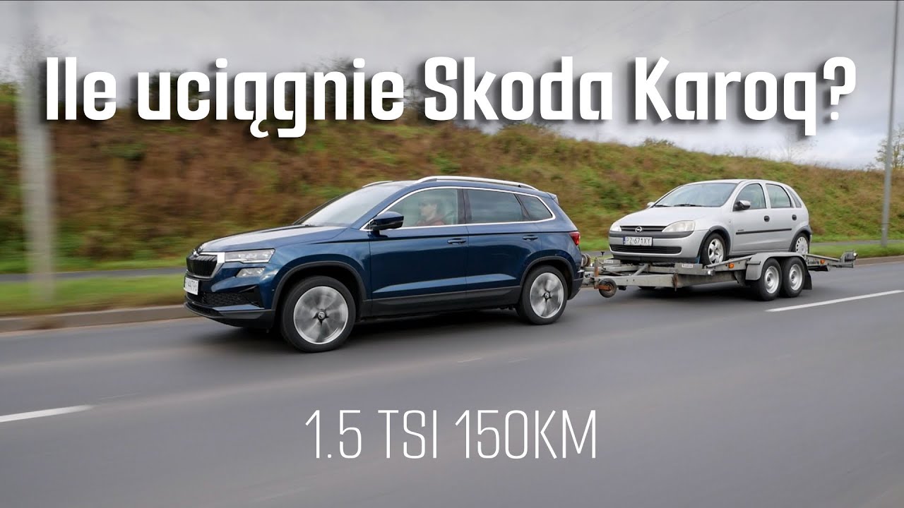 Skoda Karoq 1.5 150KM - SAMA cofa z przyczepą! 😮 |Irokez|