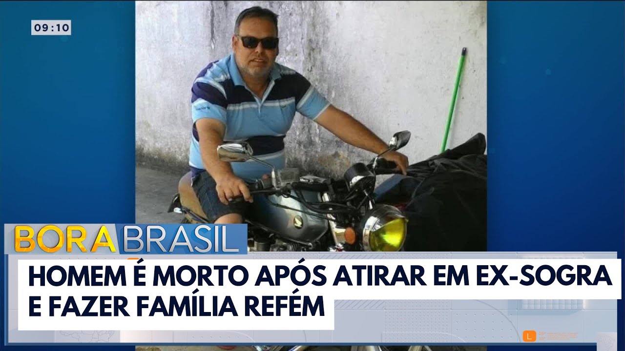 Homem é morto após atirar em ex-sogra e fazer reféns