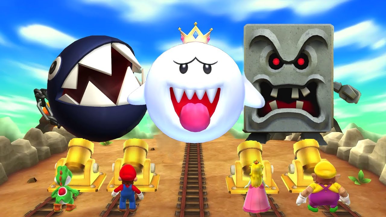 Mario Party 9 - Boss Rush (All Boss Minigames)