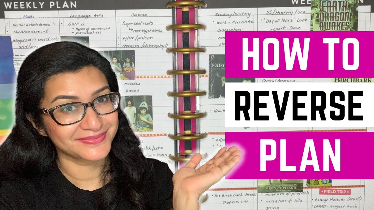 How to do HOMESCHOOL REVERSE PLANNING || SECULAR HOMESCHOOL PLANNER