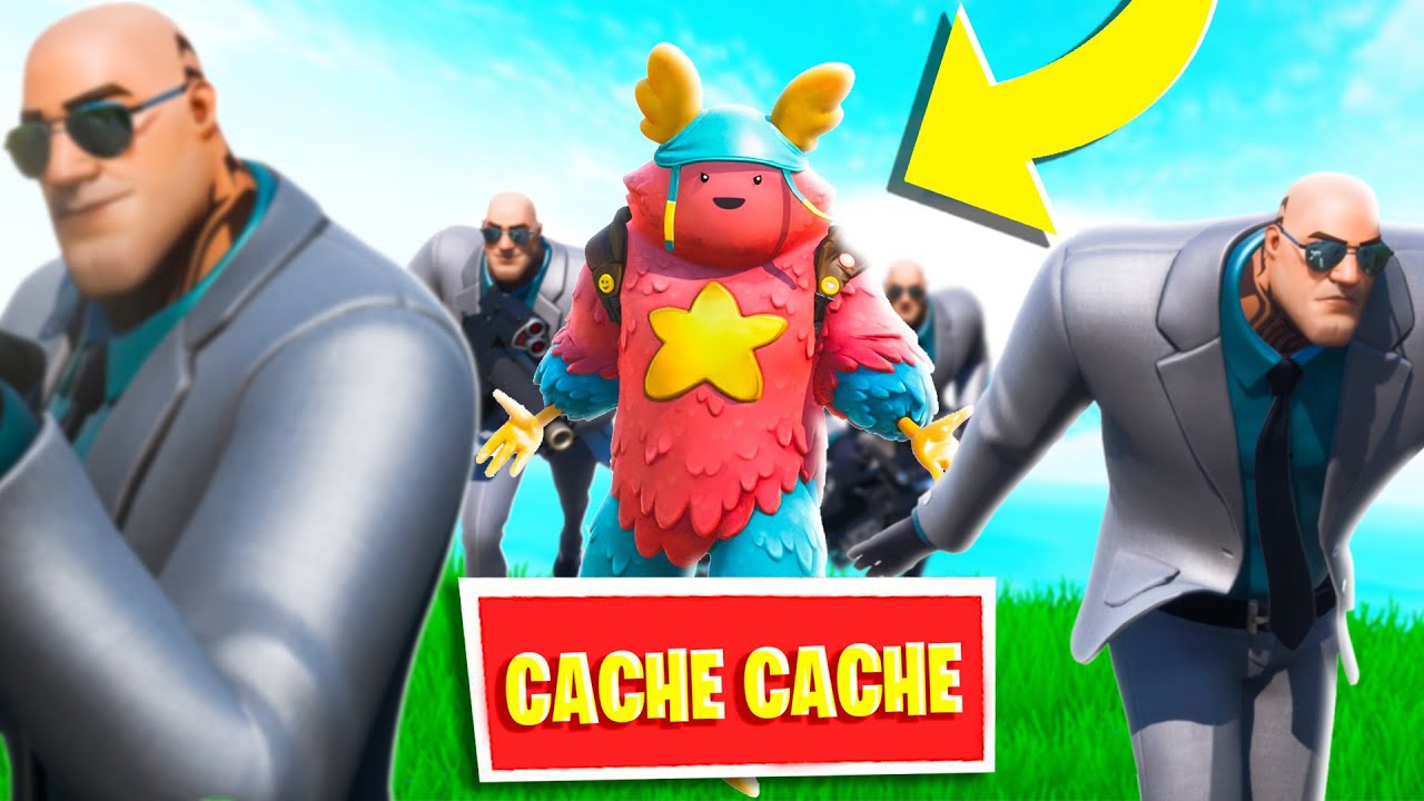 Protège LA PELUCHE CHALLENGE !! CACHE CACHE FORTNITE !!