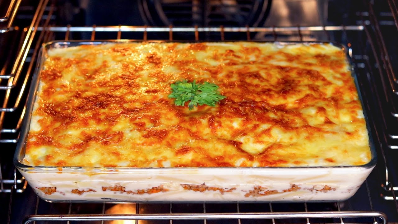 طريقة عمل مكرونة بالبشاميل علي أصولها هتشرفك في العزومات👌 بشاميل مظبوط والطعم روووووعه 🙈