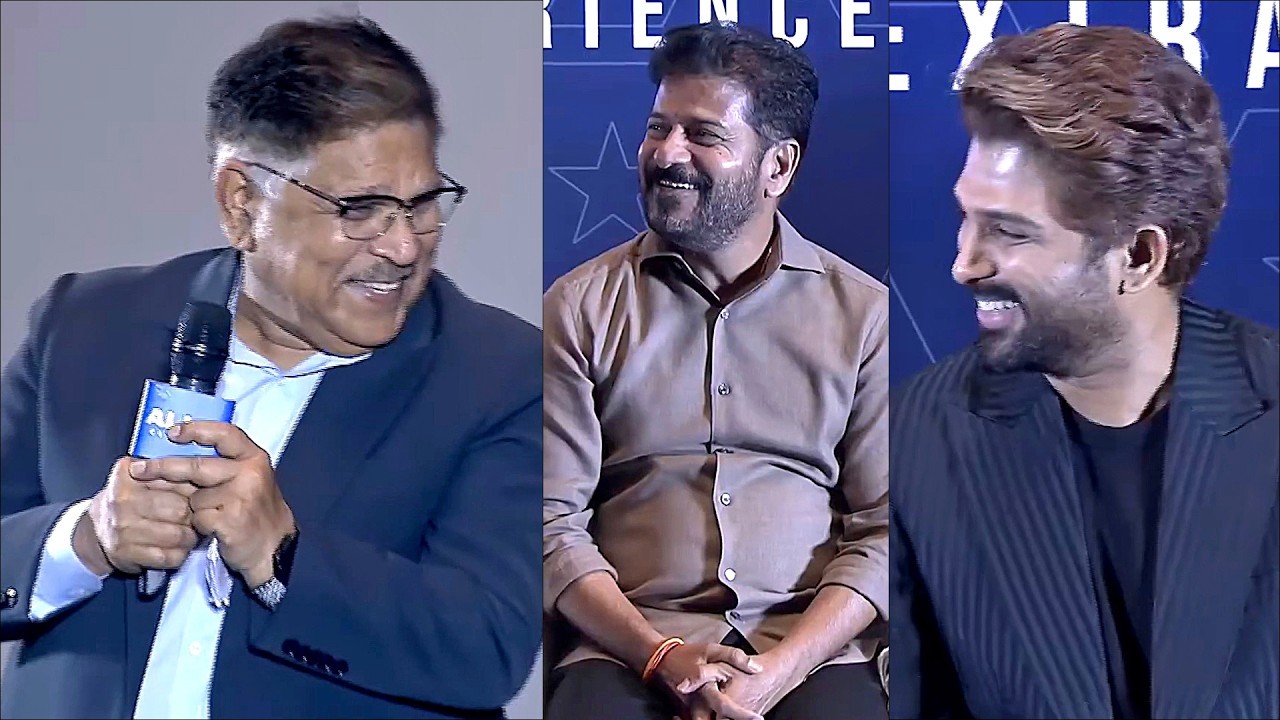 Allu Aravind Speech at ALLU CINEMAS Grand Launch | CM Revanth Reddy | Allu Arjun | NewsBuzz