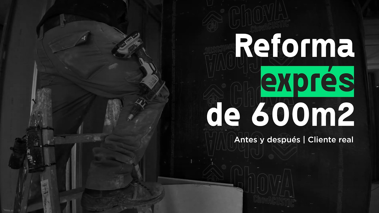 Reforma COMPLETA de 600m² | ANTES y DESPUÉS con cliente real | Proceso integral