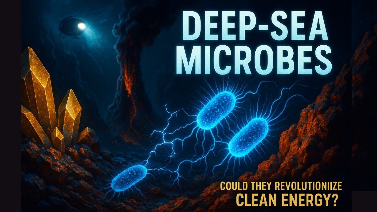 Deep Sea Microbes That BREATHE Metals |  Power Our Future.