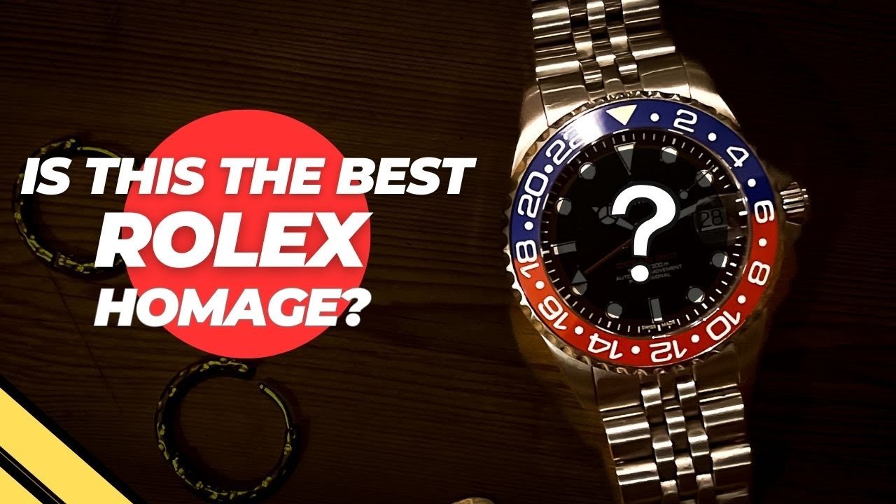 This might just be the best Rolex homage! Review of the Steinhart Ocean 39 Red/Blue