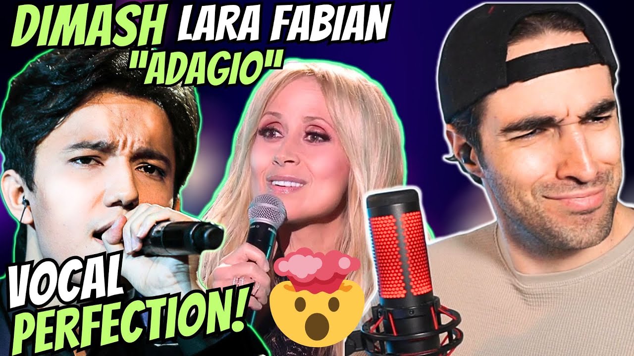 Димаш и Лара Фабиан — СУМАСШЕДШИЕ! Реакция на Лару Фабиан и Димаша — ADAGIO Live