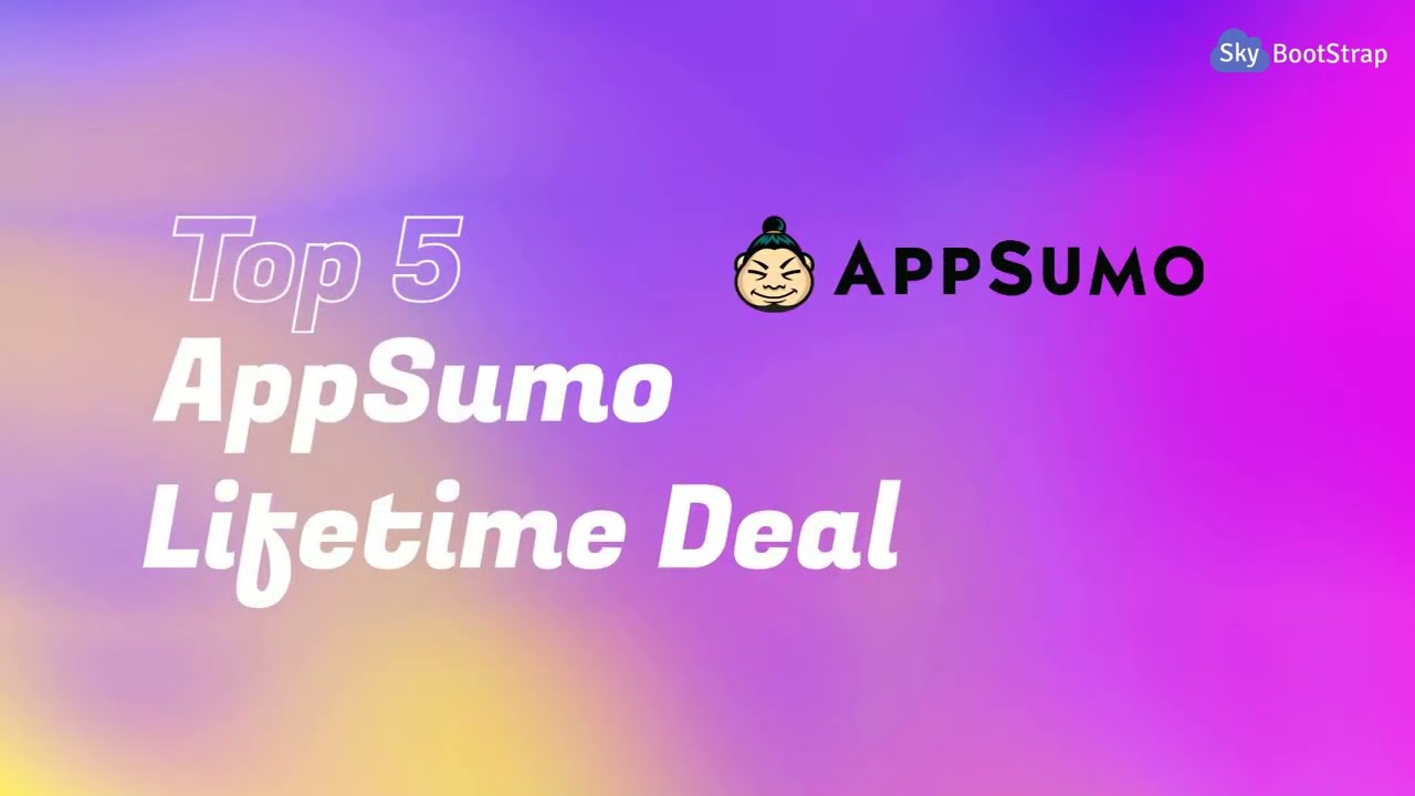 5 Best AppSumo Lifetime Deals | Lifetime Software deals | AppSumo Deals